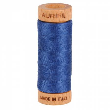 Aurifil 80wt エジプト綿糸 306ヤード (280メートル) (#2123 バター)